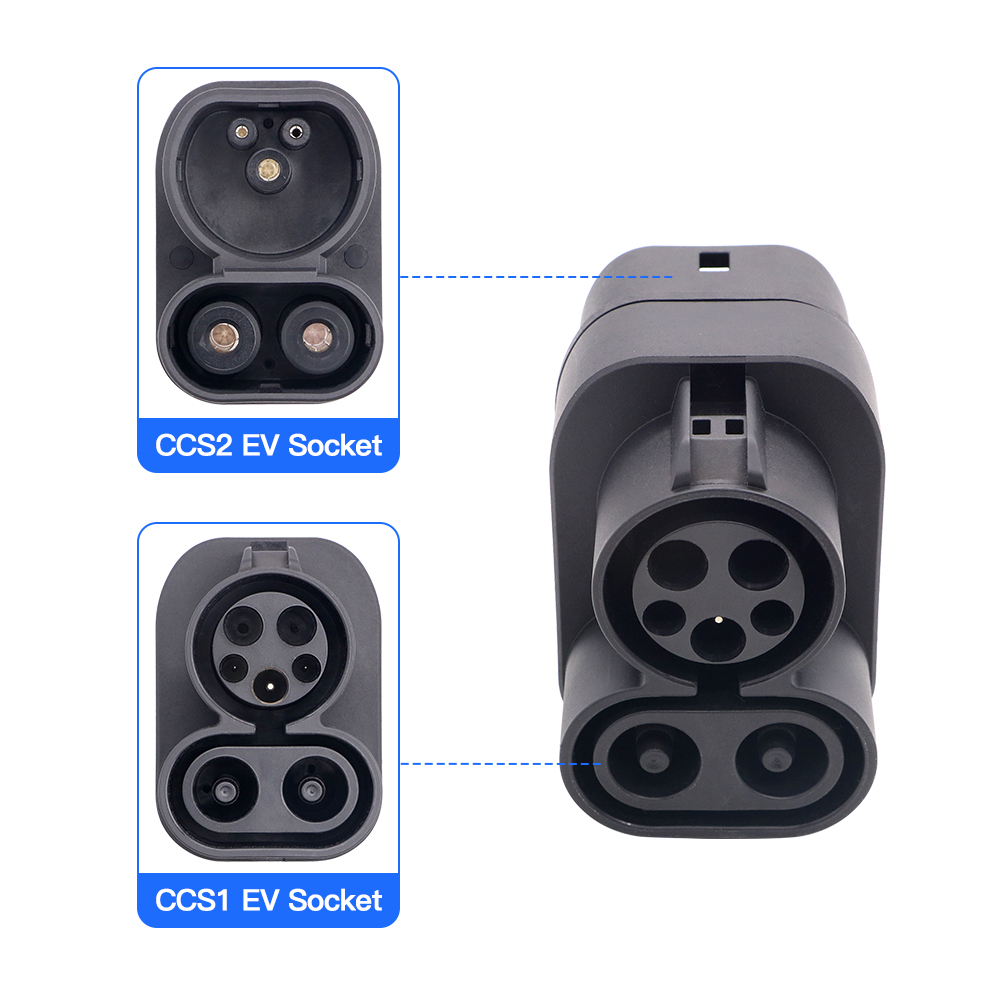 CCS1 to CCS2 EV Charger Adapte - Ccs2 To Ccs1 Fast Charge Adapter 250Kw ulasan dan harga